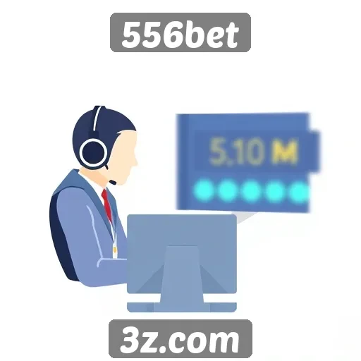 Desempenho do suporte ao cliente na 556bet