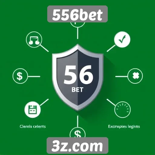 Recursos de segurança do site 556bet